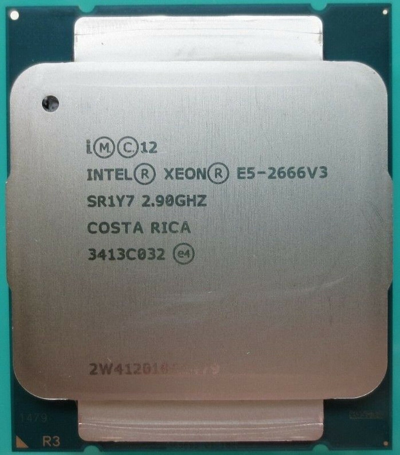  E5 2666 V3 μ CPU, 2.9Ghz, 10 ھ 135W..
